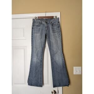 Citizens of Humanity Low Rise Flare Jeans Size 28 USA Made Y2K Vintage 7” Rise